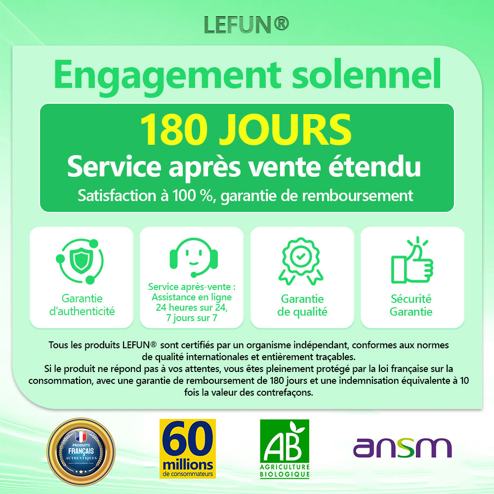 Magasin Officiel | 𝑳𝑬𝑭𝑼𝑵®𝟲-𝗶𝗻-𝟭 Patch à Micro-Aiguilles Nano Fit & Vital Tout-en-Un à la NAD+ et Berbérine (Une Par Jour, Changements Visibles en 7 Jours)